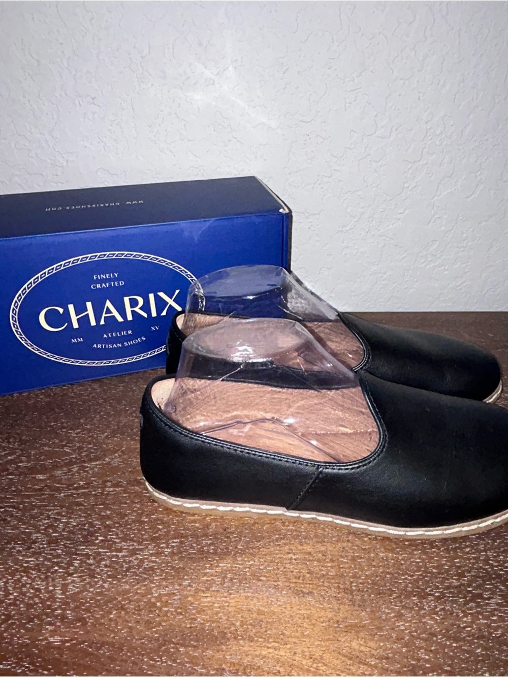 Charix Artisan Slip On Leather Casual Shoes - Picture 3 of 10